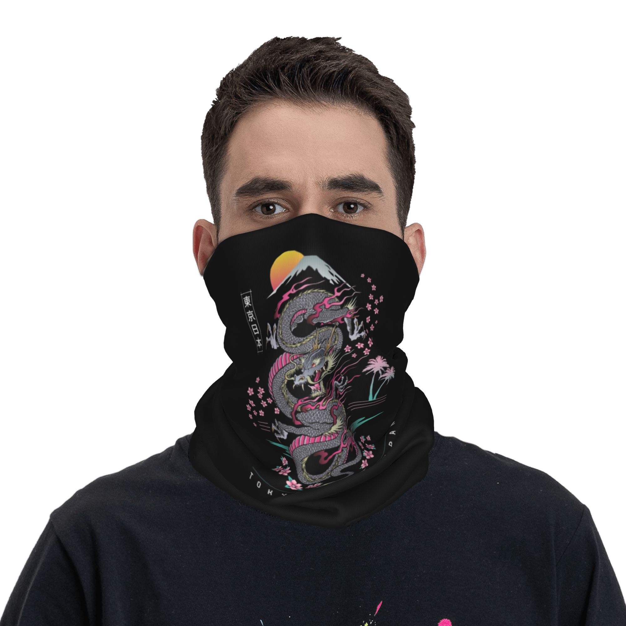 Custom Tokyo Japan Dragon Wint - đánh giá và giá Neck Warmer Tube