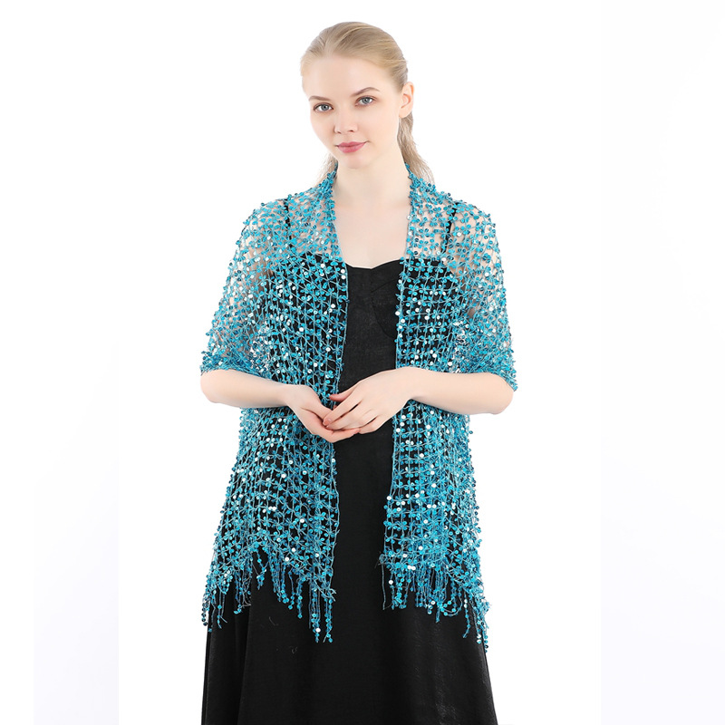 European and American Sequins  - đánh giá và giá Stole Wedding Shawl