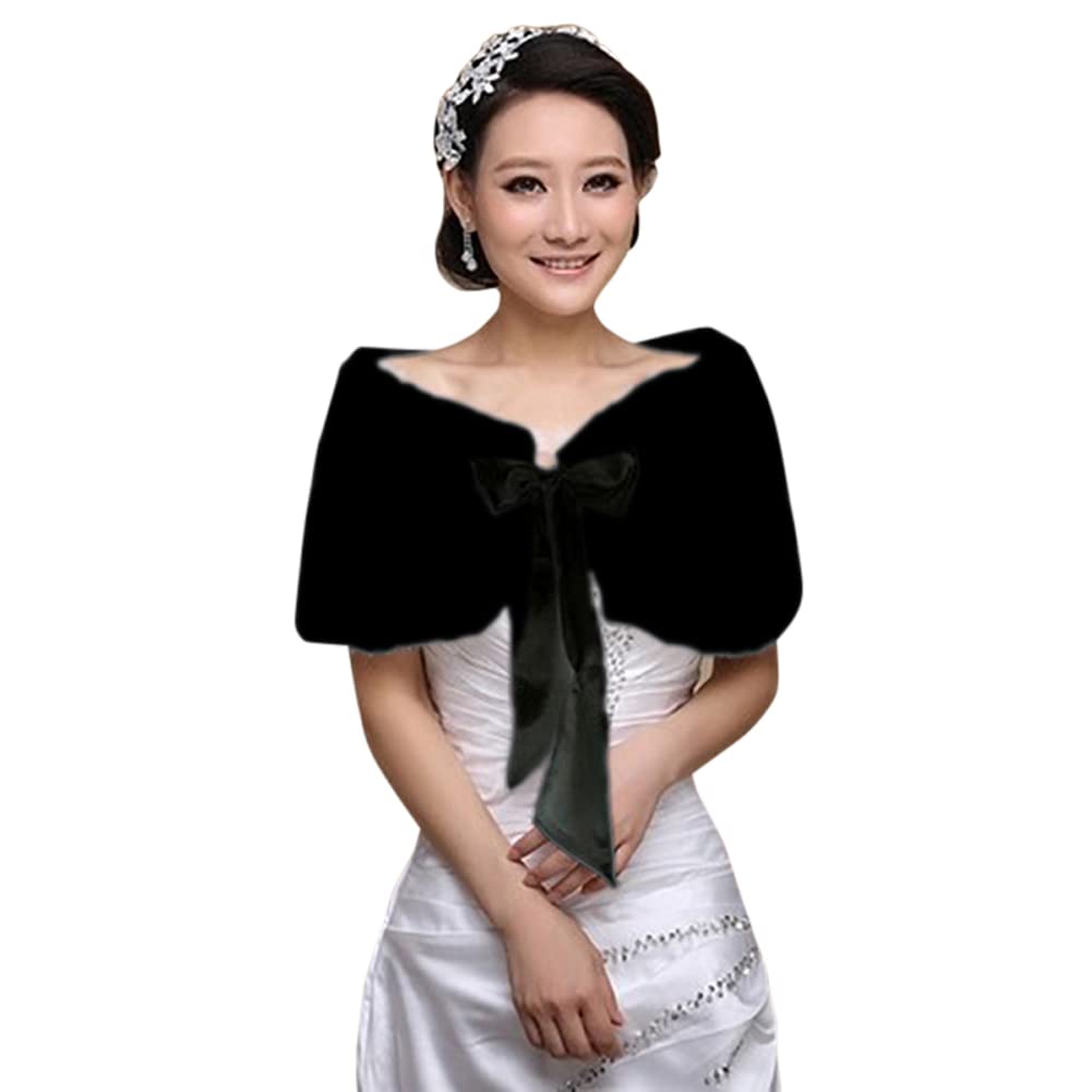 Women's Bridal Wedding Faux Fu - đánh giá và giá Stole Wedding Shawl