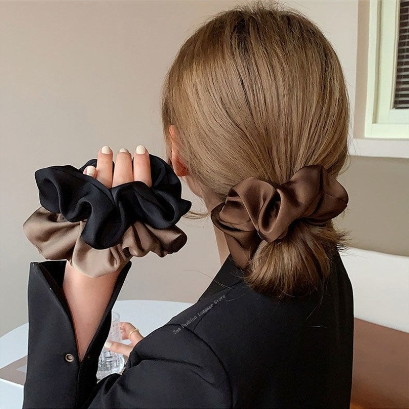 Vintage Silk Hair Scrunchies E - đánh giá và giá Silk Tie Striped
