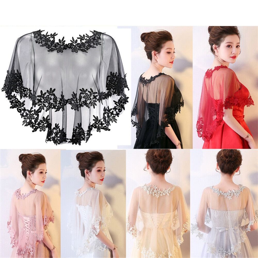 Women Party Bridal Casual Lace - đánh giá và giá Stole Wedding Shawl