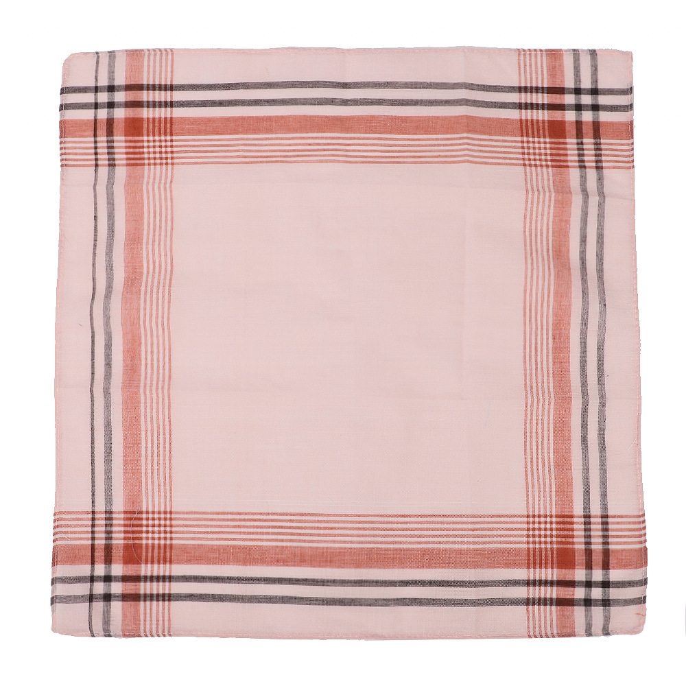 6pcs Men's Mixed Color Plaid S - đánh giá và giá Handkerchief Cotton Men