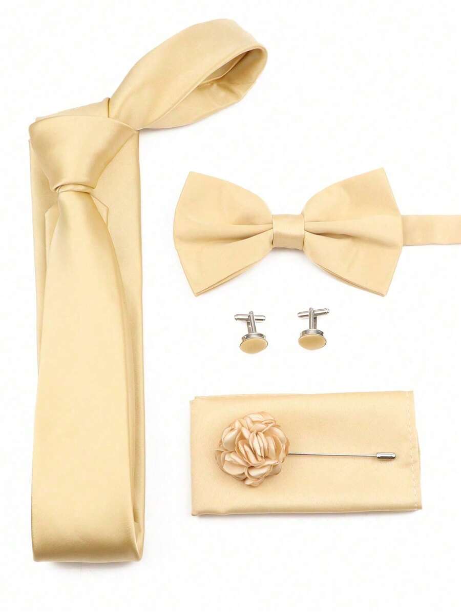 SGIAWETA-5pcs/Set Champagne Co - đánh giá và giá Pocket Square Set