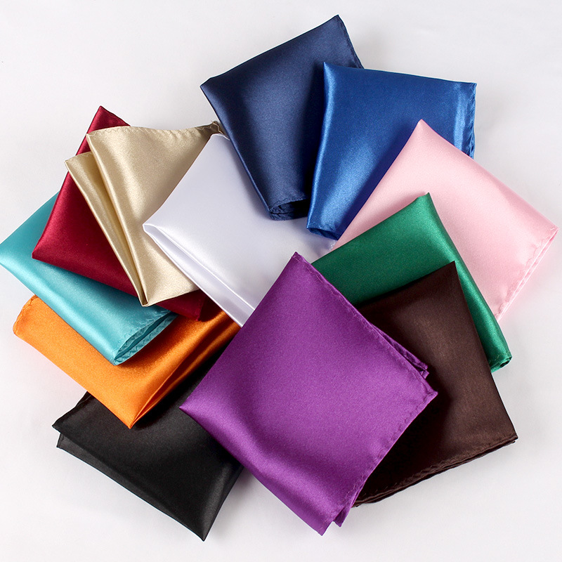 Satin Handkerchief For Men Can - đánh giá và giá Pocket Square Set