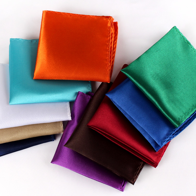 Satin Handkerchief For Men Can - đánh giá và giá Pocket Square Set