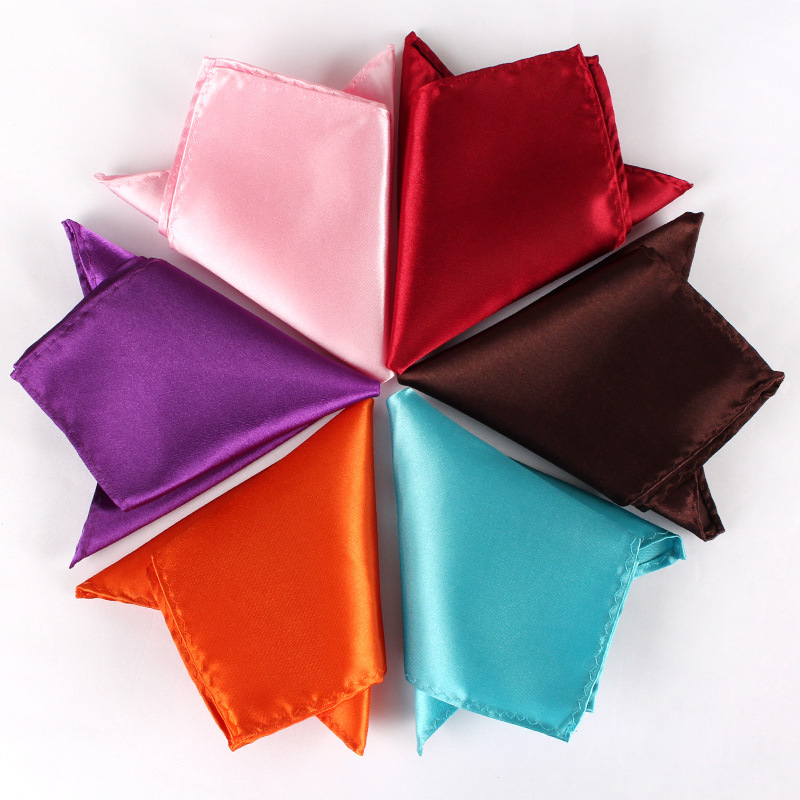 Satin Handkerchief For Men Can - đánh giá và giá Pocket Square Set
