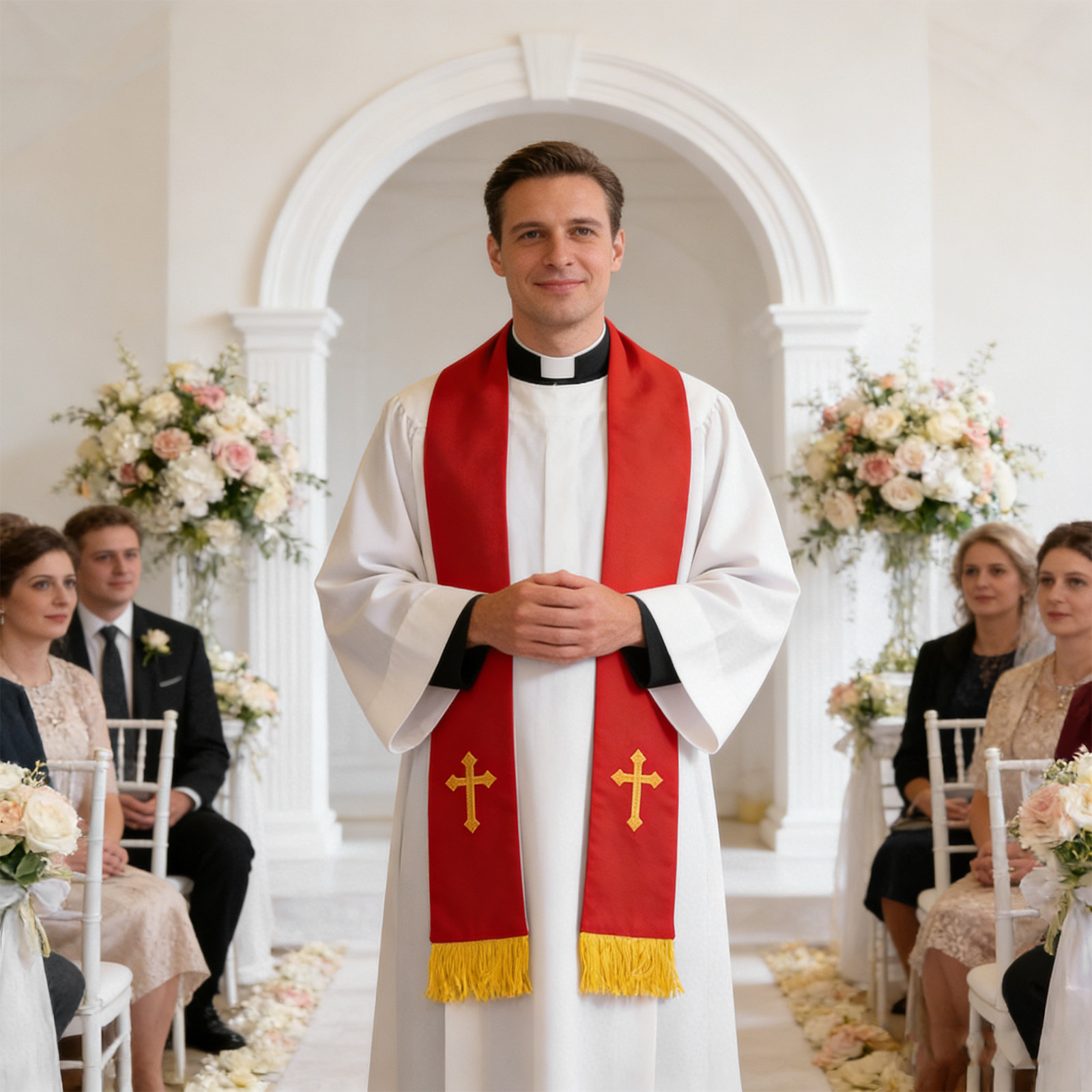Reversible Clergy Stole Embroi - đánh giá và giá Stole Wedding Shawl