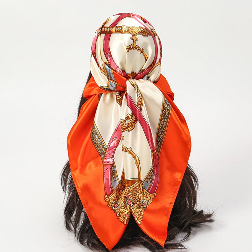 Fashion Scarves 90*90cm Women  - đánh giá và giá Scarf Silk Square