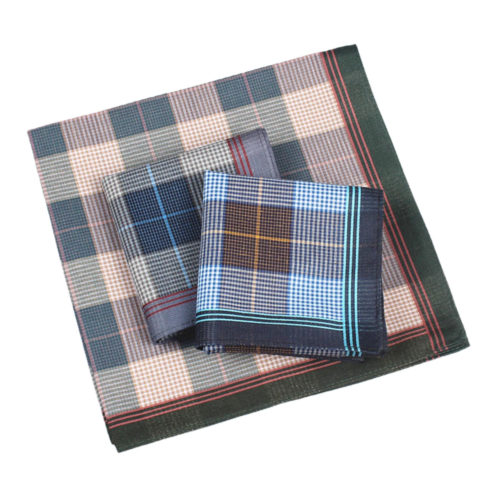 6Pcs Pocket Square Hankies, Un - đánh giá và giá Handkerchief Cotton Men