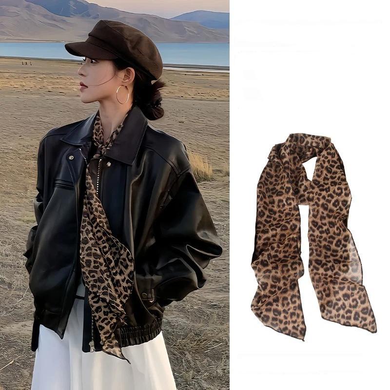Polka Dot Floral Print Silk Sc - đánh giá và giá Ascot Neck Scarf