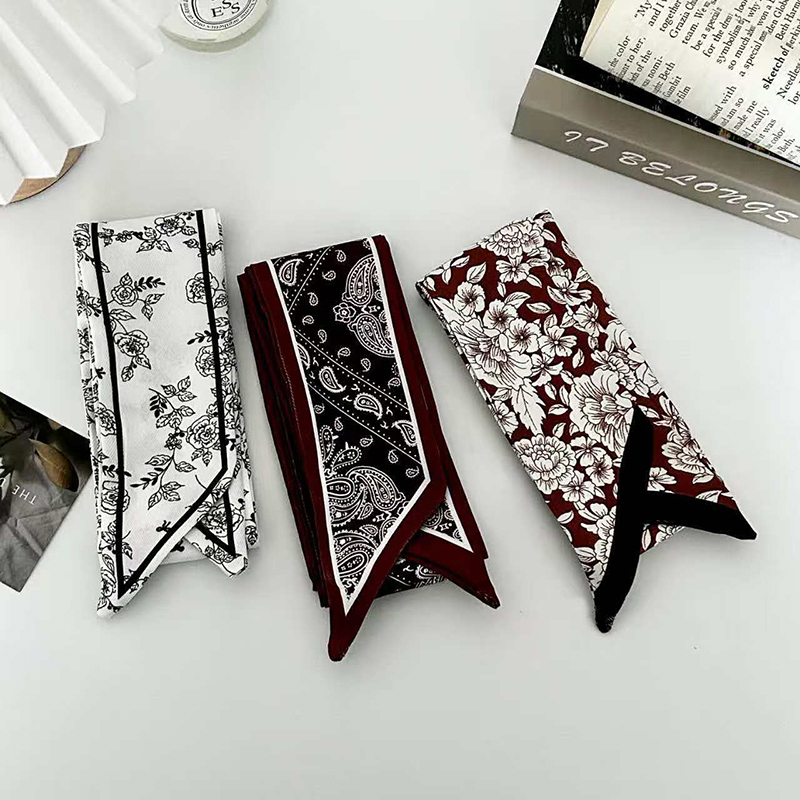 Luxury Fashion Woman Skinny Si - đánh giá và giá Silk Neck Scarf