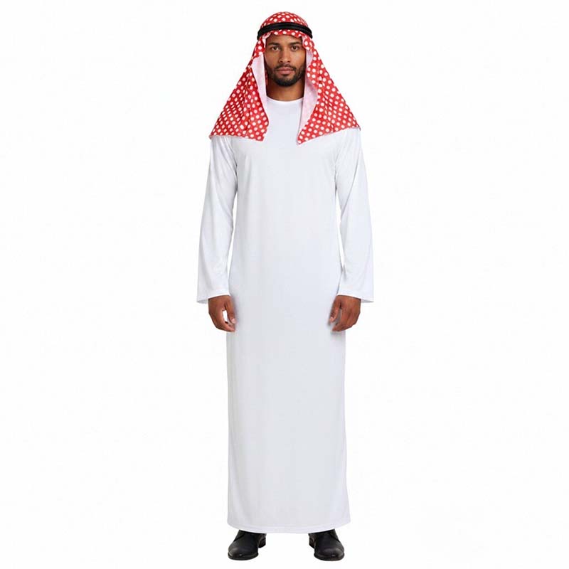 Traditional Arab Costume Arabi - đánh giá và giá Ascot Neck Scarf