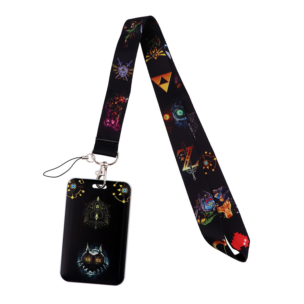 Cartoon Game Lanyards for Key  - đánh giá và giá Lanyard Badge Holder