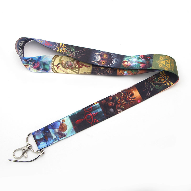 Cartoon Game Lanyards for Key  - đánh giá và giá Lanyard Badge Holder
